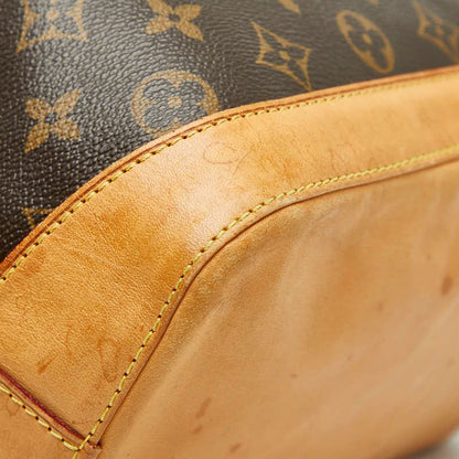 Louis Vuitton Monogram Lockit M40102 Brown PVC Leather Women's Louis Vuitton