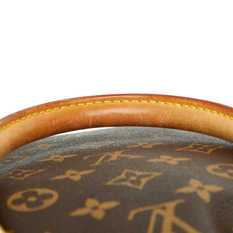 Louis Vuitton Monogram Lockit M40102 Brown PVC Leather Women's Louis Vuitton