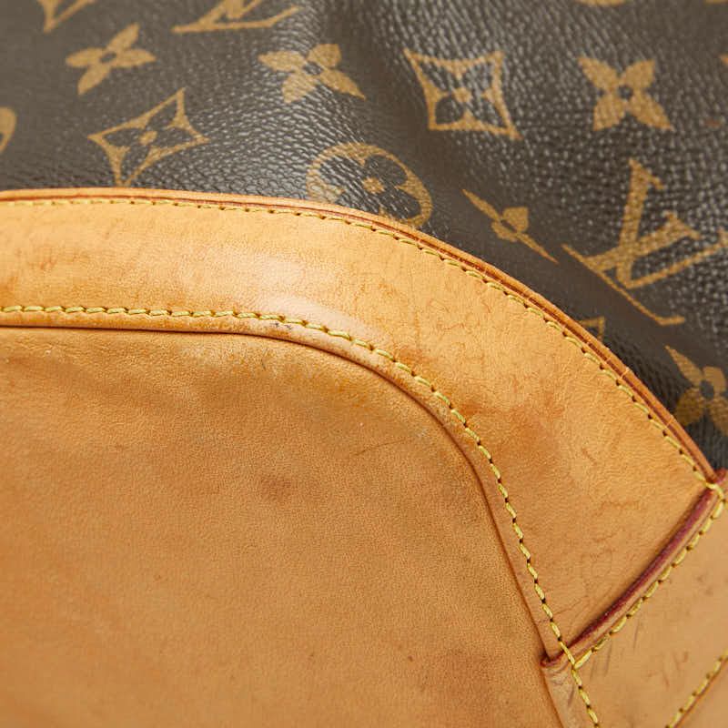 Louis Vuitton Monogram Lockit M40102 Brown PVC Leather Women's Louis Vuitton