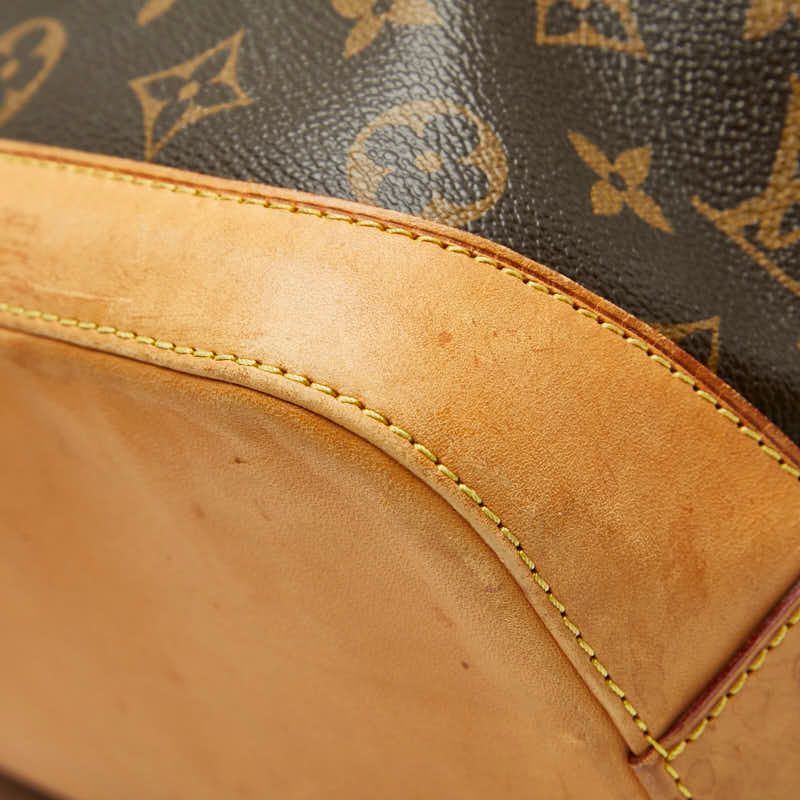 Louis Vuitton Monogram Lockit M40102 Brown PVC Leather Women's Louis Vuitton