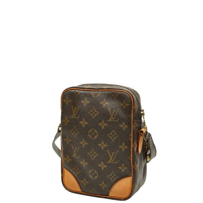 Louis Vuitton Monogram Amazon Crossbody Shoulder Bag M45236 Brown PVC Leather