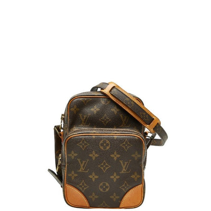 Louis Vuitton Monogram Amazon Crossbody Shoulder Bag M45236 Brown PVC Leather