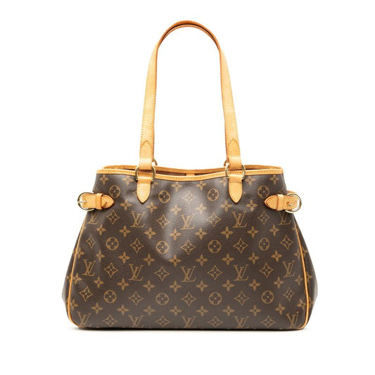 Louis Vuitton Monogram Batignolles Orizontal Shoulder Bag Tote Bag M51154 Brown