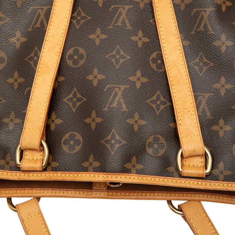Louis Vuitton Monogram Batignolles Orizontal Shoulder Bag Tote Bag M51154 Brown