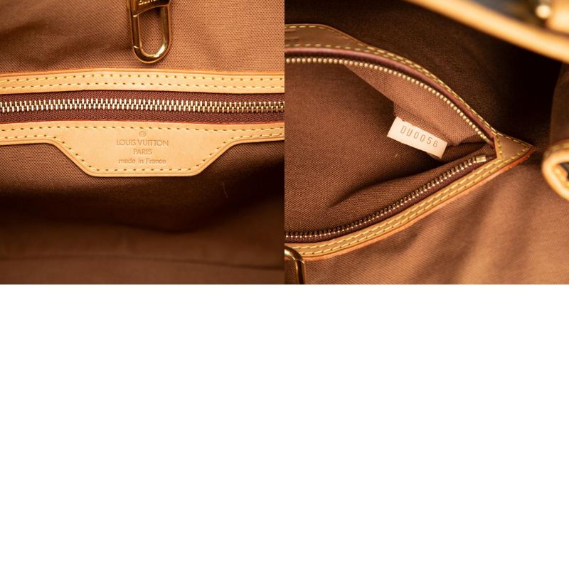 Louis Vuitton Monogram Batignolles Orizontal Shoulder Bag Tote Bag M51154 Brown