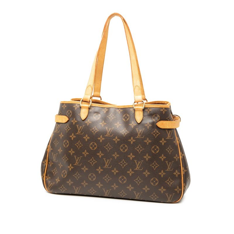Louis Vuitton Monogram Batignolles Orizontal Shoulder Bag Tote Bag M51154 Brown