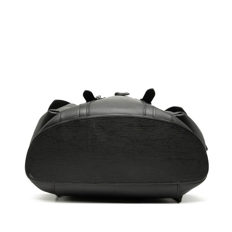 Louis Vuitton Epi Christopher PM Backpack M53413 Noir Black Leather Women Louis