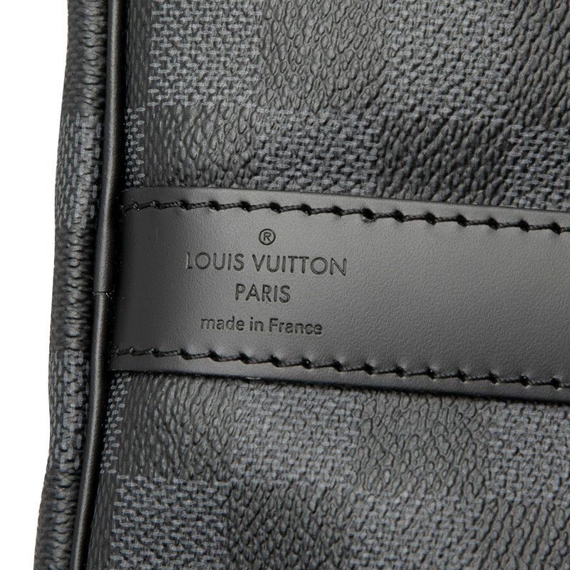 Louis Vuitton Damier Graphite Keepall Bandoliere 45 Boston Bag Shoulder Bag