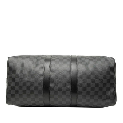 Louis Vuitton Damier Graphite Keepall Bandoliere 45 Boston Bag Shoulder Bag