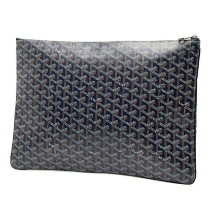 Goyard Senna GM Brown White PVC Ladies Goyard