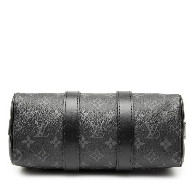 Louis Vuitton Monogram Eclipse Reverse Keepall Bandoliere 25 Handbag Shoulder