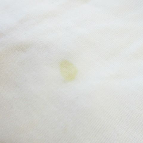 Prada Sport Long Sleeve T-Shirt Long T Crew Neck Cotton Logo S White 0000et-C005