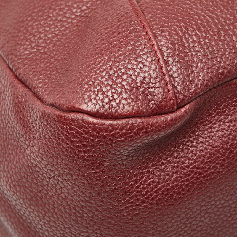 Loewe Karie Hobo Red Leather Women's Loewe