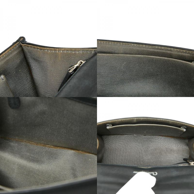 Dior Ama Chain Shoulder Bag Black Leather Women's Dior