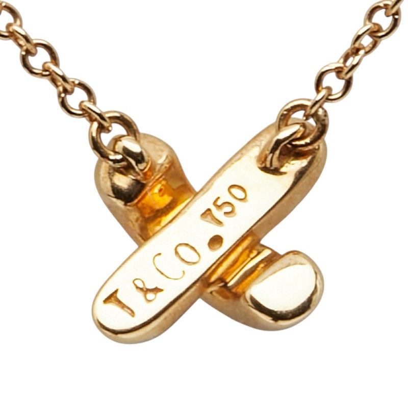 Tiffany & Co Cross Stitch 18k Yellow Gold Yellow Gold Ladies Tiffany & Co
