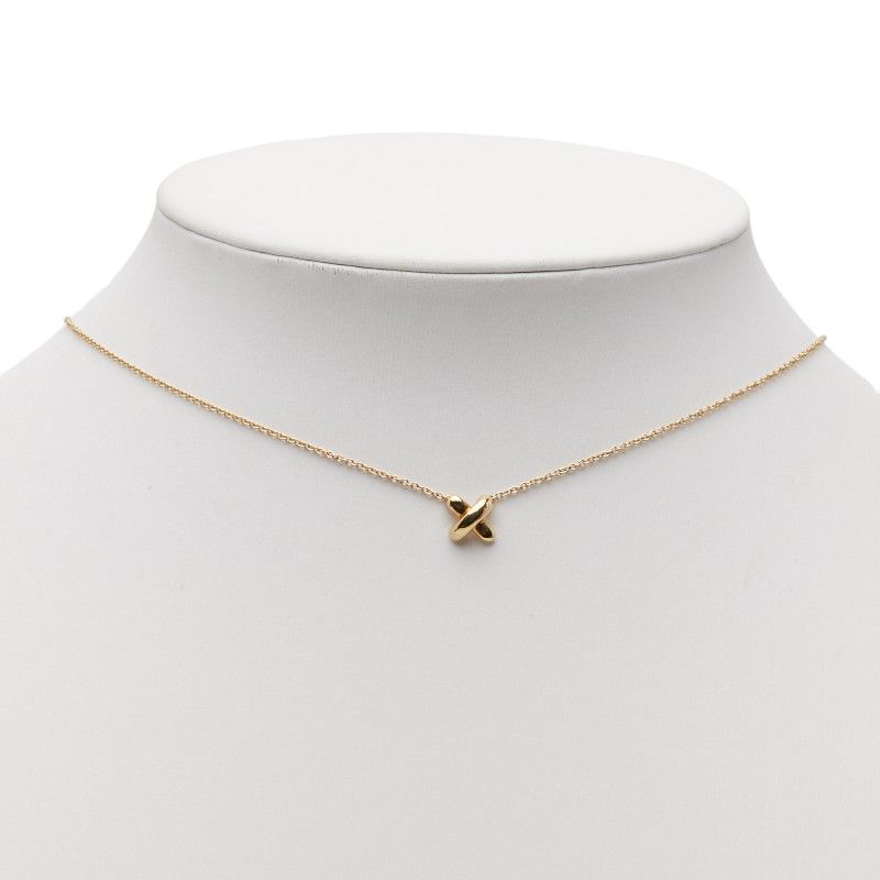 Tiffany & Co Cross Stitch 18k Yellow Gold Yellow Gold Ladies Tiffany & Co