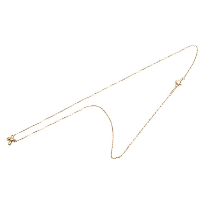 Tiffany & Co Cross Stitch 18k Yellow Gold Yellow Gold Ladies Tiffany & Co