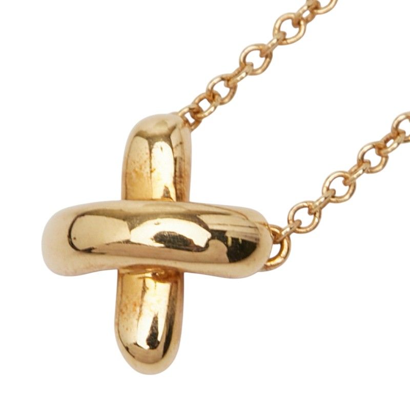 Tiffany & Co Cross Stitch 18k Yellow Gold Yellow Gold Ladies Tiffany & Co