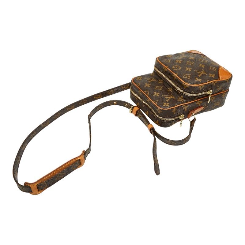 Louis Vuitton Monogram Amazon Crossbody Shoulder Bag M45236 Brown PVC Leather