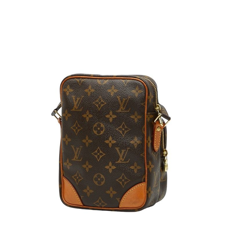 Louis Vuitton Monogram Amazon Crossbody Shoulder Bag M45236 Brown PVC Leather