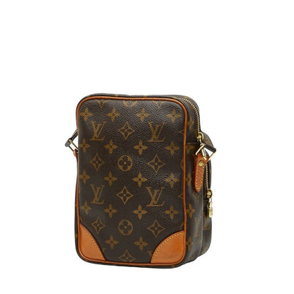 Louis Vuitton Monogram Amazon Crossbody Shoulder Bag M45236 Brown PVC Leather