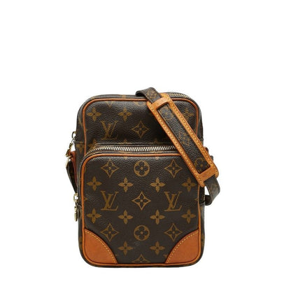 Louis Vuitton Monogram Amazon Crossbody Shoulder Bag M45236 Brown PVC Leather