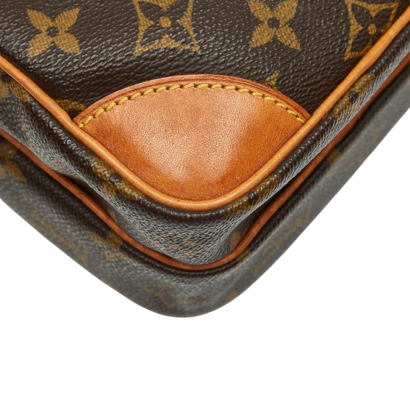 Louis Vuitton Monogram Amazon Crossbody Shoulder Bag M45236 Brown PVC Leather