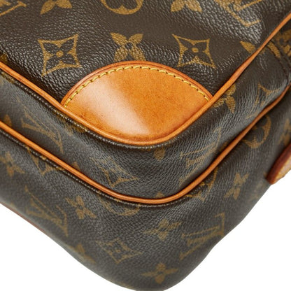 Louis Vuitton Monogram Nile Crossbody Shoulder Bag M45244 Brown PVC Leather