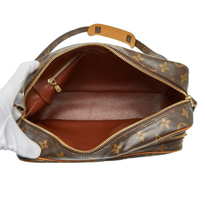 Louis Vuitton Monogram Nile Crossbody Shoulder Bag M45244 Brown PVC Leather