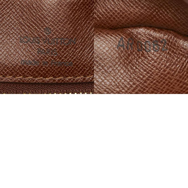 Louis Vuitton Monogram Nile Crossbody Shoulder Bag M45244 Brown PVC Leather