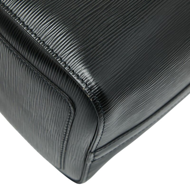 Louis Vuitton Epi Speedy 30 Handbag Boston Bag M59022 Noir Black Leather Women