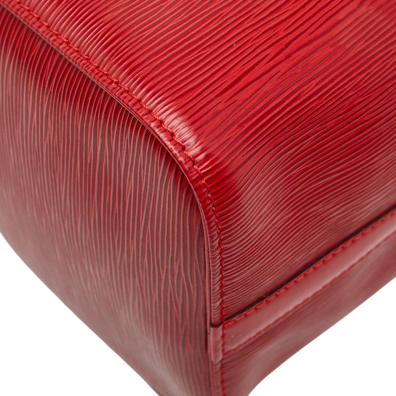 Louis Vuitton Epi Speedy 30 Handbag Mini Boston Bag M43007 Castilian Red