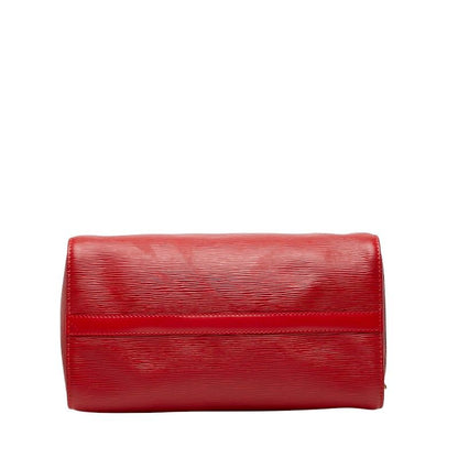 Louis Vuitton Epi Speedy 30 Handbag Mini Boston Bag M43007 Castilian Red