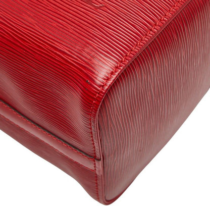Louis Vuitton Epi Speedy 30 Handbag Mini Boston Bag M43007 Castilian Red