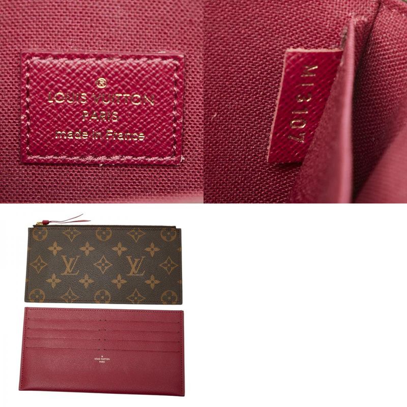 Louis Vuitton Monogram Pochette Felicie Chain Shoulder Bag Pouch Clutch Bag