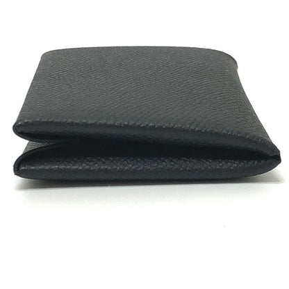 Hermes Card Case Calvi Epson Black