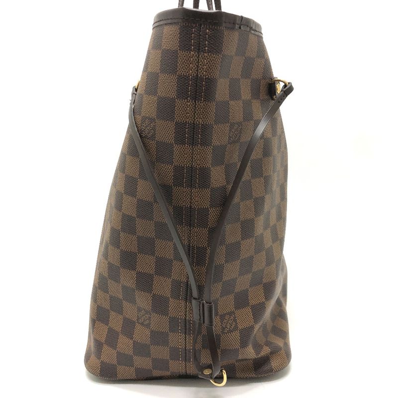 Louis Vuitton Tote Bag Neverfull GM N51106 Damier Canvas Ebène Brown