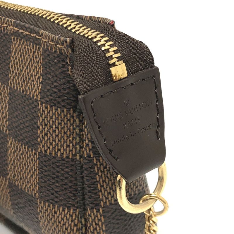 Louis Vuitton Accessory Pouch Mini Pochette Accessoire T&B N58011 Damier Canvas