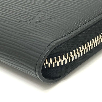 Louis Vuitton Long Wallet Zippy Organizer NM M62643 Epi Leather Noir Black