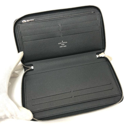 Louis Vuitton Long Wallet Zippy Organizer NM M62643 Epi Leather Noir Black