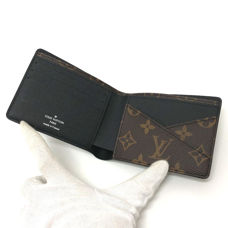 Louis Vuitton Bifold Wallet Portefeuille Multiple Wallet M69408 Monogram