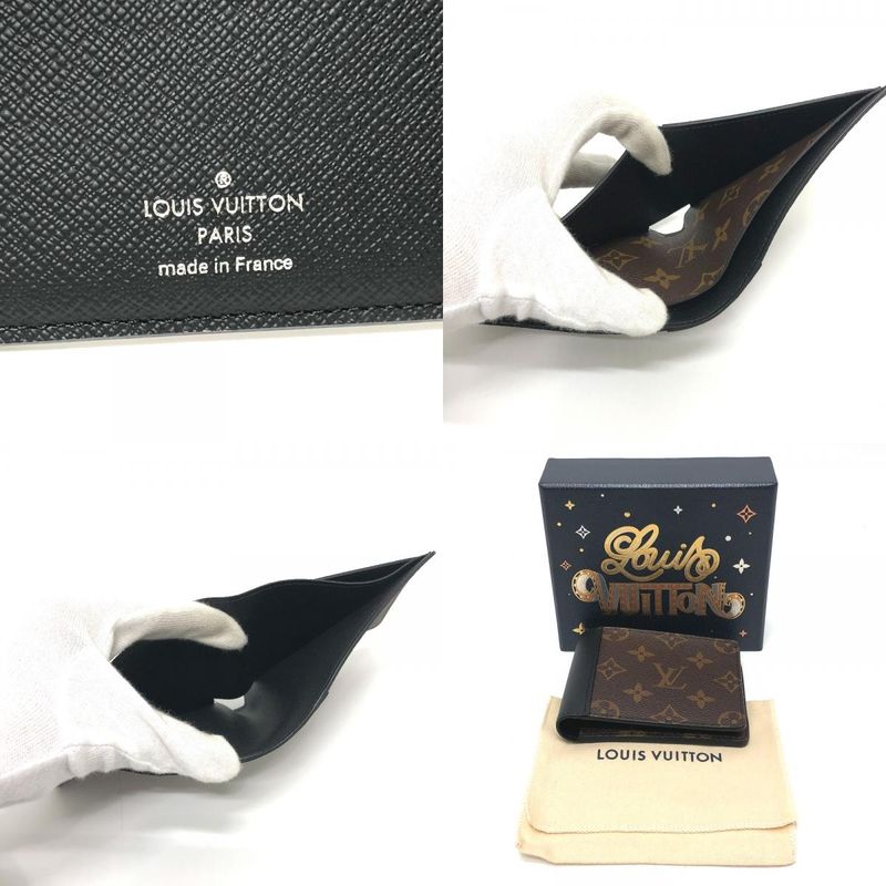 Louis Vuitton Bifold Wallet Portefeuille Multiple Wallet M69408 Monogram