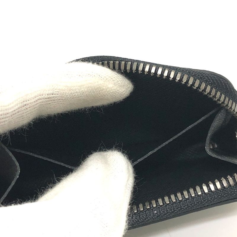 Louis Vuitton Coin Case Porte Monejour M63536 Monogram Eclipse Canvas Black