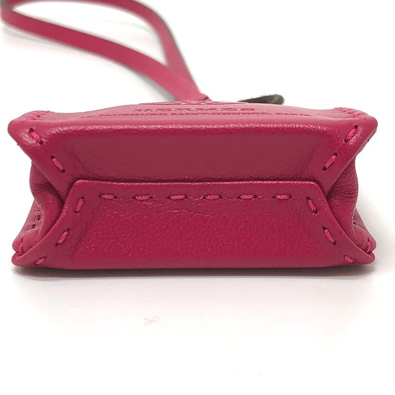 Hermes Bag Charm Sac Orange Aniomiro Rose Mexico Purple