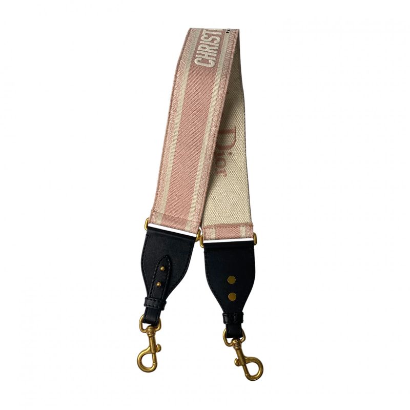 Dior Women's Canvas Logo Shoulder Strap