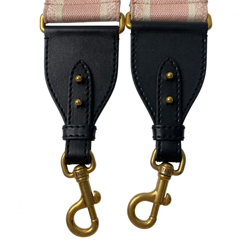 Dior Women's Canvas Logo Shoulder Strap