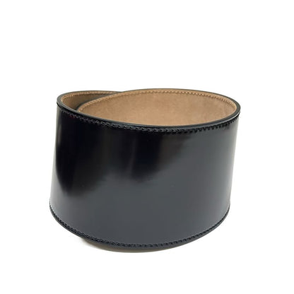 Celine Belt S - Black Corset Leather