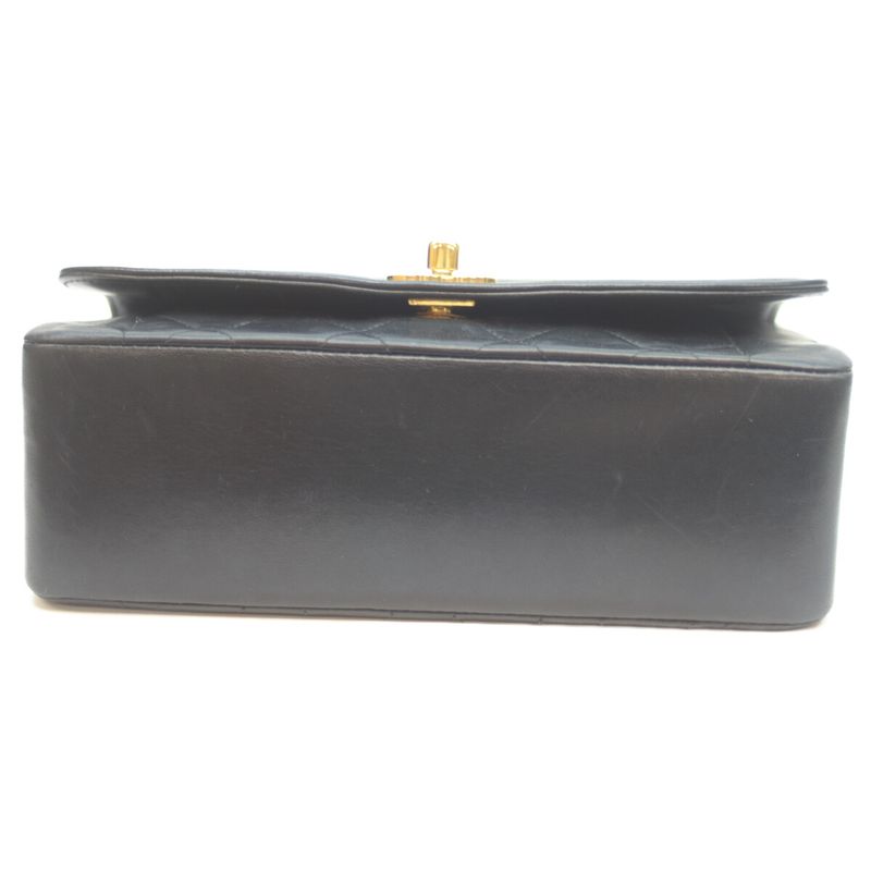 Chanel No 2 A01164 D Navy Lamb Diana 22 Chain Shoulder