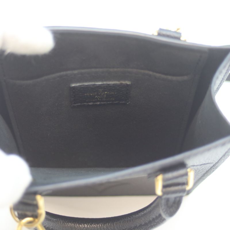 Louis Vuitton M80478 Monogram Amplant Noir Petite Sac Pla