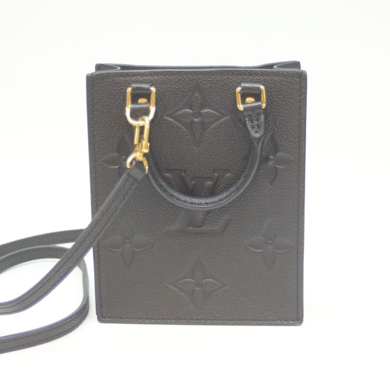 Louis Vuitton M80478 Monogram Amplant Noir Petite Sac Pla
